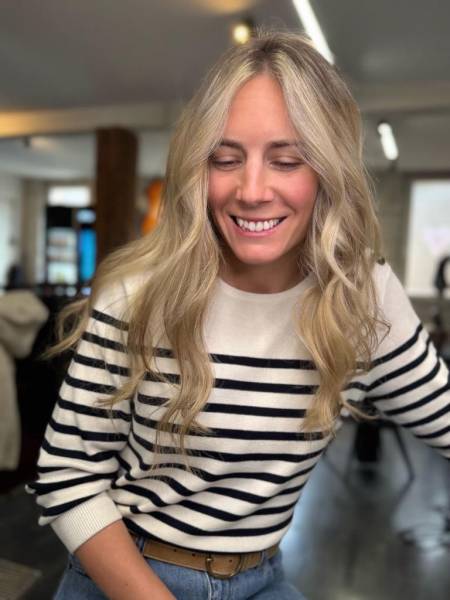 Marjorie Mayans de passage chez Sophie Gamard 